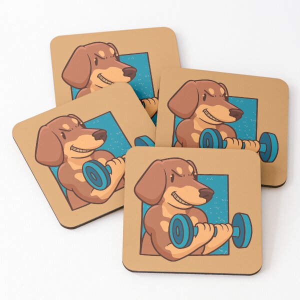 Item preview, Muscular dachshund designed and sold by Timegraf.