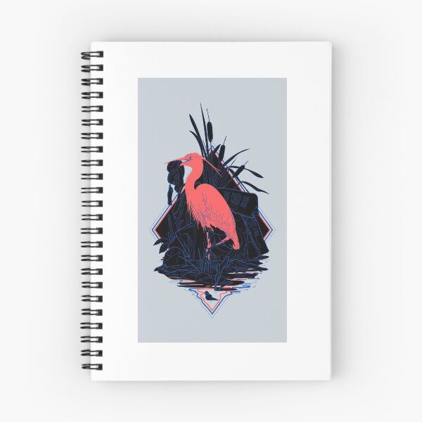 Item preview, Heron in the garbage swamp designed and sold by Teensy-Weensy.