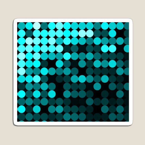 Item preview, Modern Turquoise Dots Pattern designed and sold by shabzdesigns.