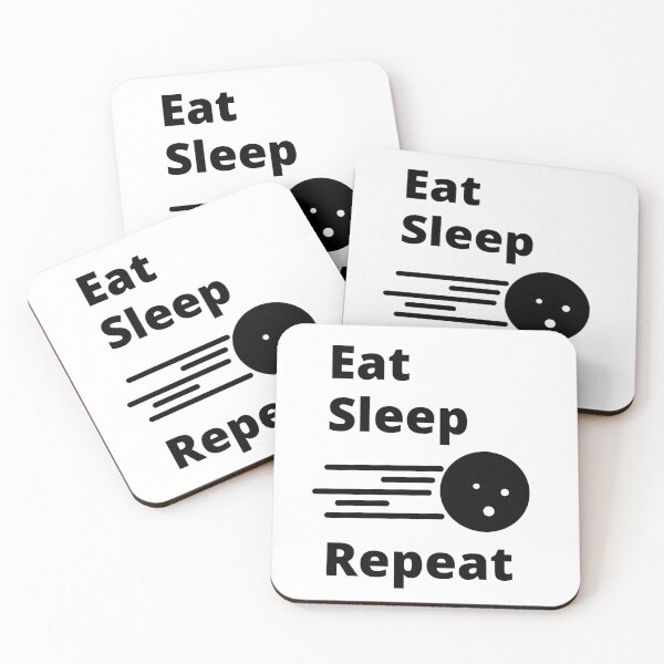 Item preview, eat sleep bowl repeat designed and sold by Zaibo.