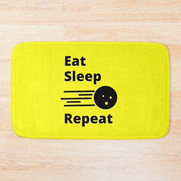 Item preview, eat sleep bowl repeat designed and sold by Zaibo.