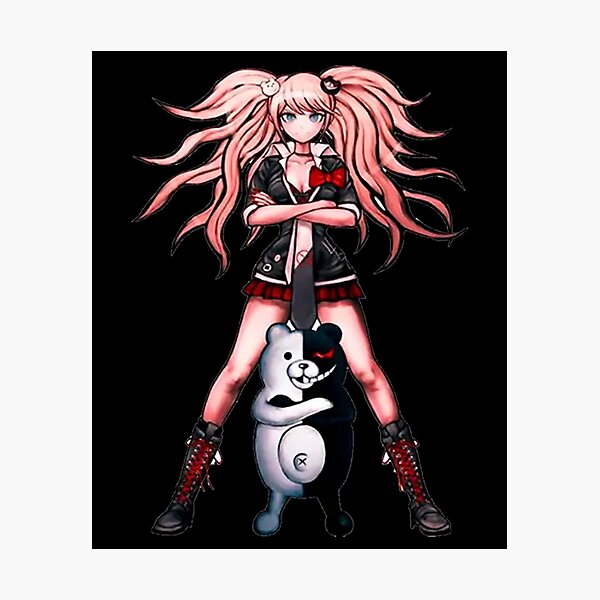 Cute Junko Enoshima Sticker Photographic Print For Sale By Asaiss20