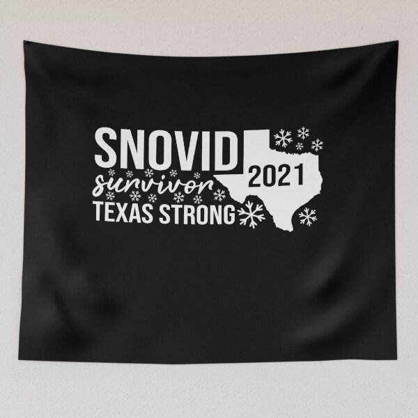 Item preview, Snovid Texas 2021 Survivor - Texas Strong Snow designed and sold by jacks-tees.