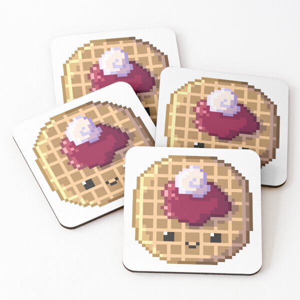 Item preview, Pixel waffle designed and sold by kasumiblu.