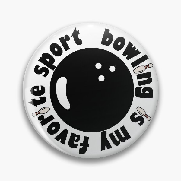 Item preview,  funny bowling is my favorite sport comic gift for friend bowler designed and sold by yxmi21.
