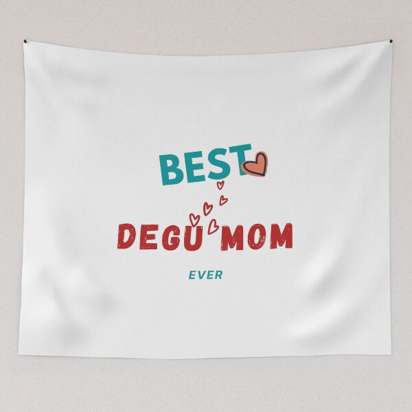 Item preview, Best degu mom ever t-shirts designed and sold by BasheerFajr.