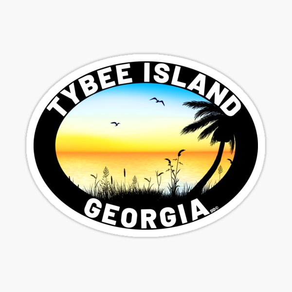 Item preview, Tybee Island Georgia designed and sold by DESTINATIONS DECAL.