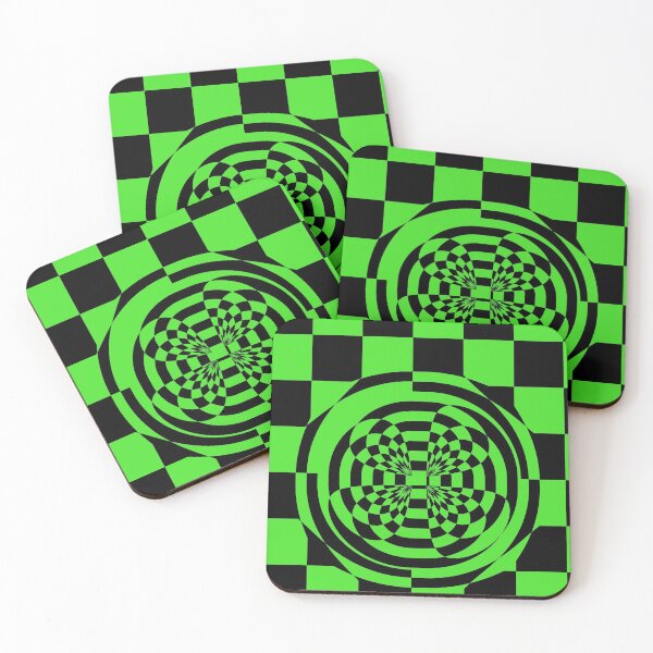 Item preview, Disturbed Focus. Green Circle Eye Bender designed and sold by Kay Patterson.