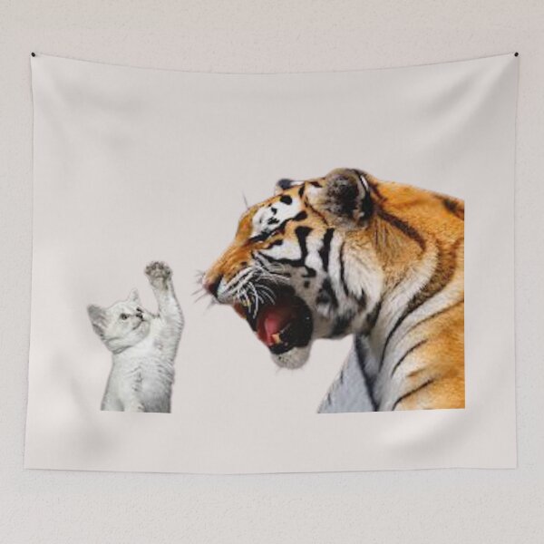 Item preview, Cat Vs Tiger  designed and sold by JobaBreezy.
