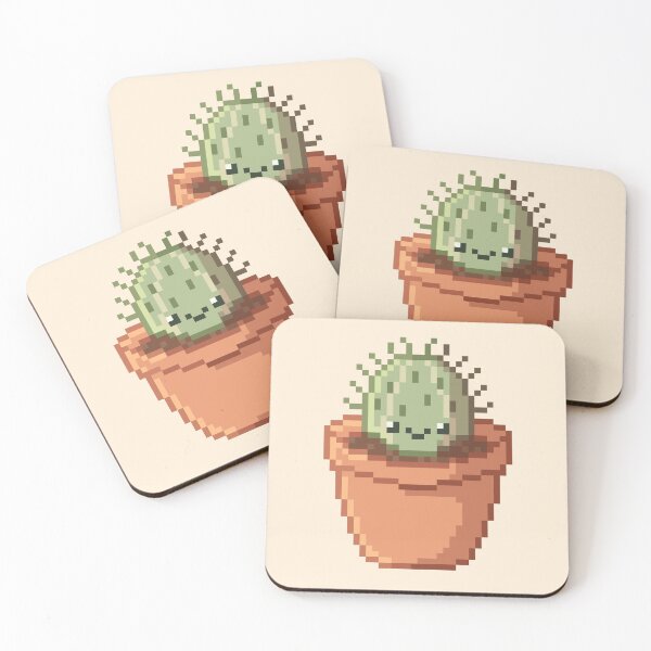 Item preview, Pixel cactus designed and sold by kasumiblu.