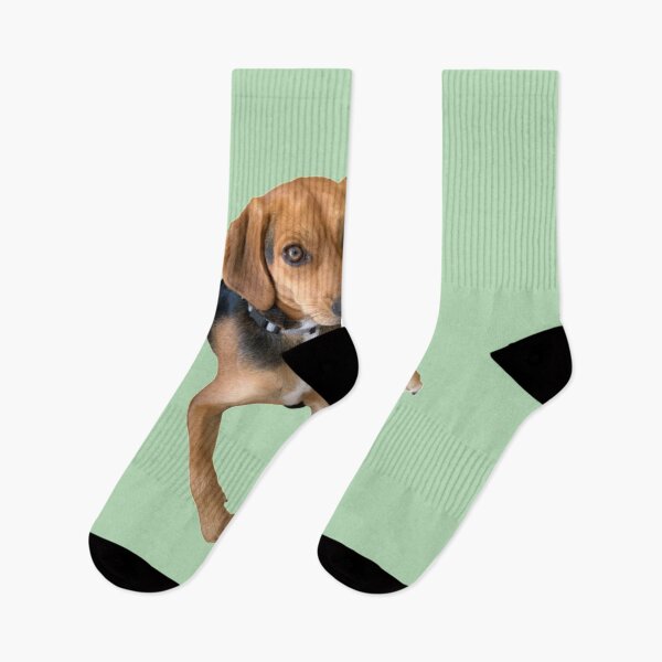 Item preview, Beagle-Greyhound Mix Puppy designed and sold by Anako Design.