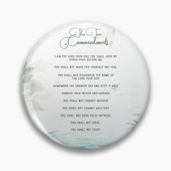 Item preview, The Ten Commandments - Nature designed and sold by Amanda-Lakey.