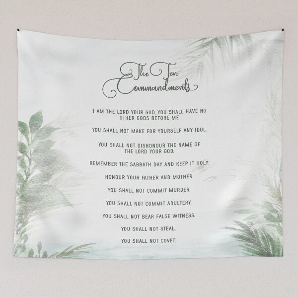 Item preview, The Ten Commandments - Nature designed and sold by Amanda-Lakey.