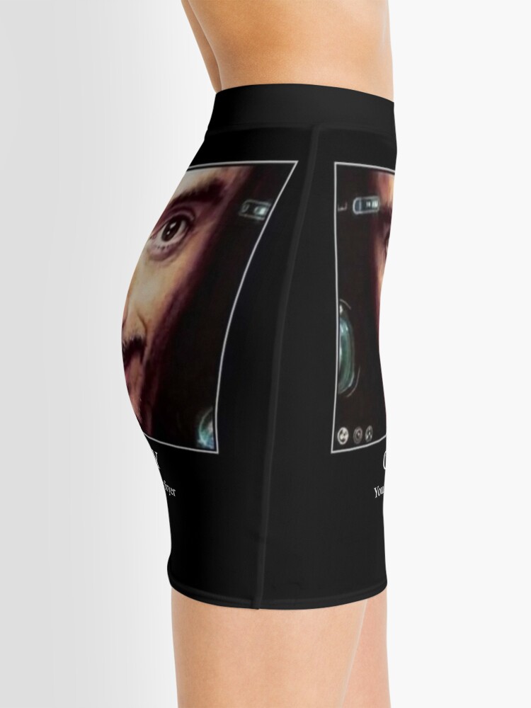 Man Face Mini Skirt for Sale by prrrki