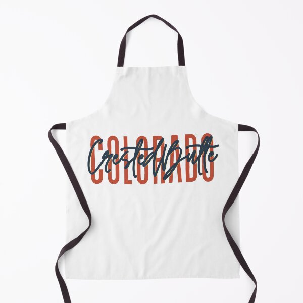 Item preview, Crested Butte Colorado // Script Design // State Flag Colors designed and sold by KylieBeth Designs.