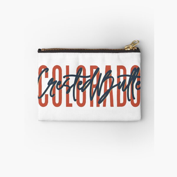 Item preview, Crested Butte Colorado // Script Design // State Flag Colors designed and sold by KylieBeth Designs.