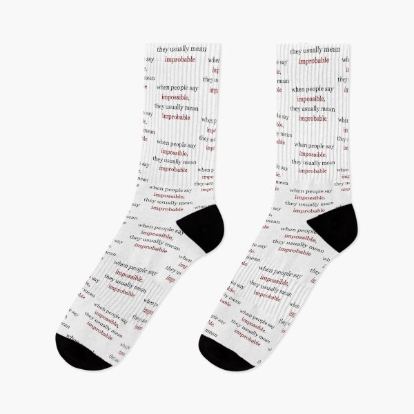 Item preview, not impossible, improbable designed and sold by bwayjime.