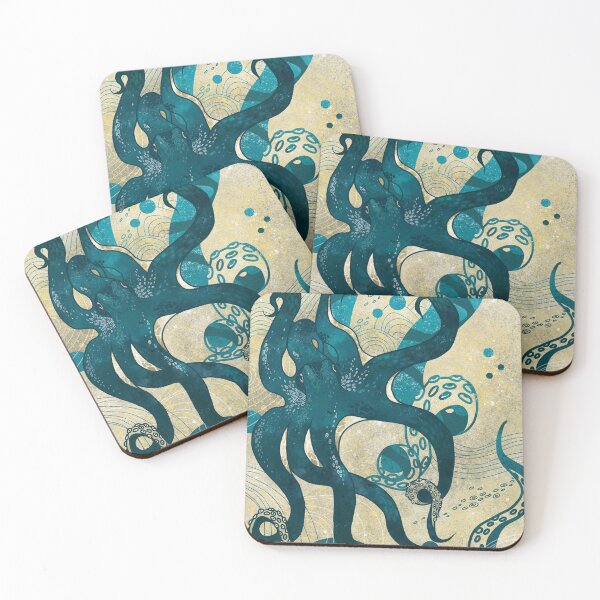 Item preview, Octopus in Gold designed and sold by ighouston13.