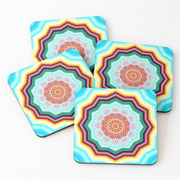 Item preview, Angular Raspberry and Banana Vibrant Turns designed and sold by Kay Patterson.