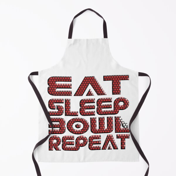 Item preview, EAT SLEEP BOWL REPEAT designed and sold by Ralek.