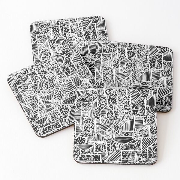 Item preview, black and white swirls designed and sold by Rhi-n.