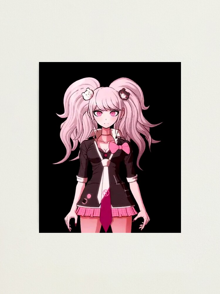 Cute Junko Enoshima Sticker Photographic Print For Sale By Asaiss20