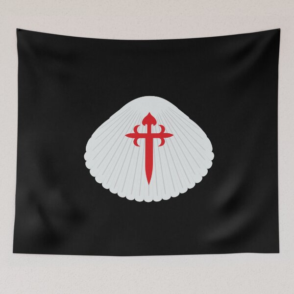 Item preview, concha camino de santiago cross saint james designed and sold by Original1977.