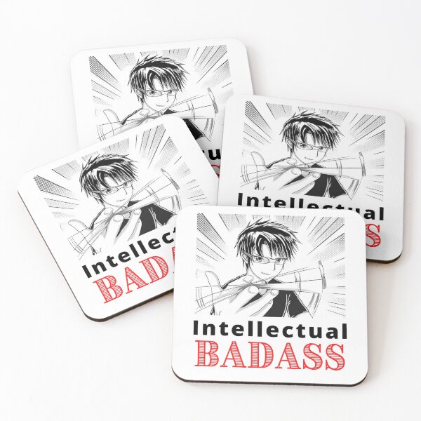Item preview, Intellectual Badass - Anime Badass designed and sold by RandomDel.