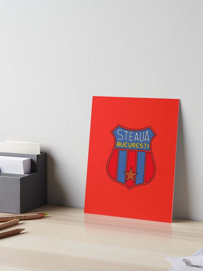 Steaua Bucharest Art Board Print for Sale by nextgoalwins