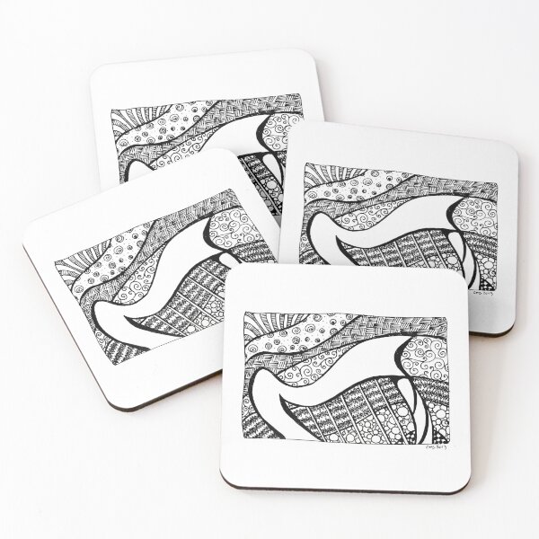 Item preview, Dibujo a tinta - Tangle Harp designed and sold by TimeLady's Closet.