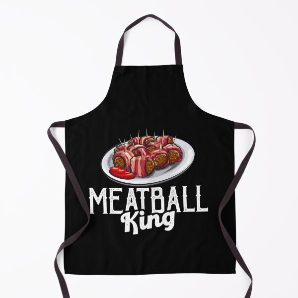 Artikelvorschau, Meatball Day Geschenke - Meatball King Italian Food Lovers Geschenk entworfen und verkauft von Dressed For Duty.