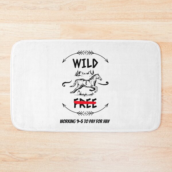 Item preview, Wild and Working for Horses designed and sold by FunnyAnimalGear.