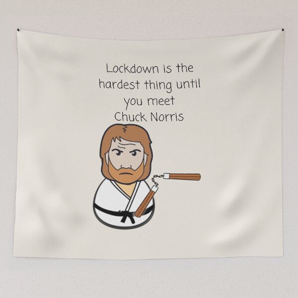 Item preview, Chuck Norris Vs. Lockdown designed and sold by albix81.