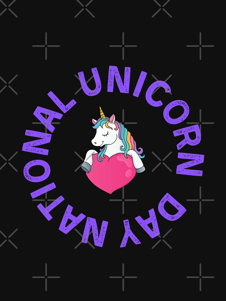 Discover National Unicorn Day Classic T-Shirt