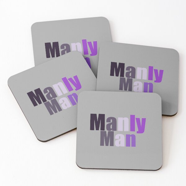 Item preview, Manly Man, Asexual Pride  designed and sold by ForTheFrogWar.
