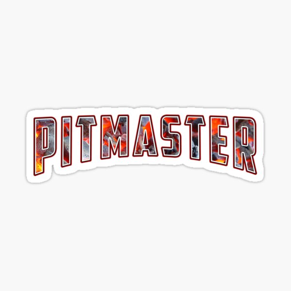 Smoking Meat Pitmaster - Barbecue Meat Smoker and Grilling Dad - Grill BBQ Gift Sticker