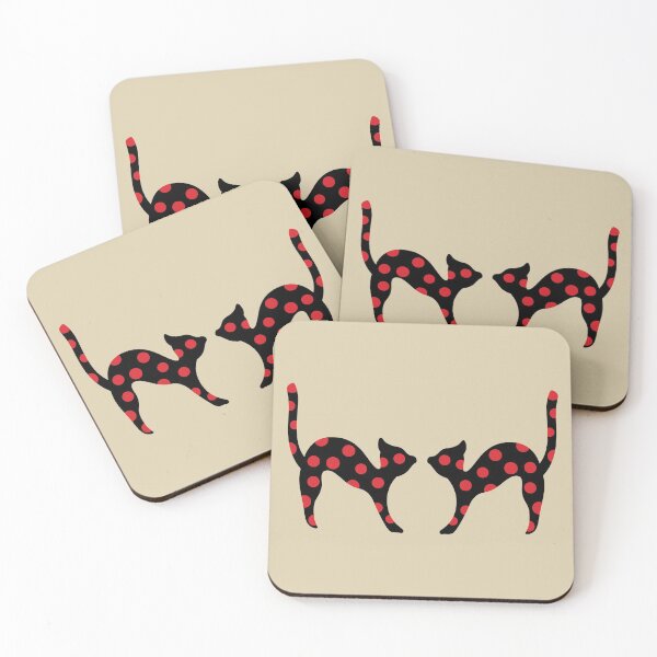 Item preview, Polka dots Cats designed and sold by ArtStore20.