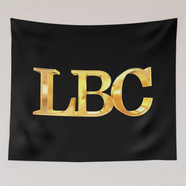 Item preview, LBC | Long Beach | Gold | Pop Art designed and sold by williamcuccio.