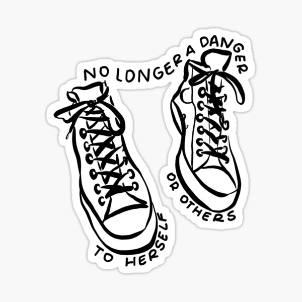 Item preview, no longer a danger to herself or other  designed and sold by RedRiverValley.