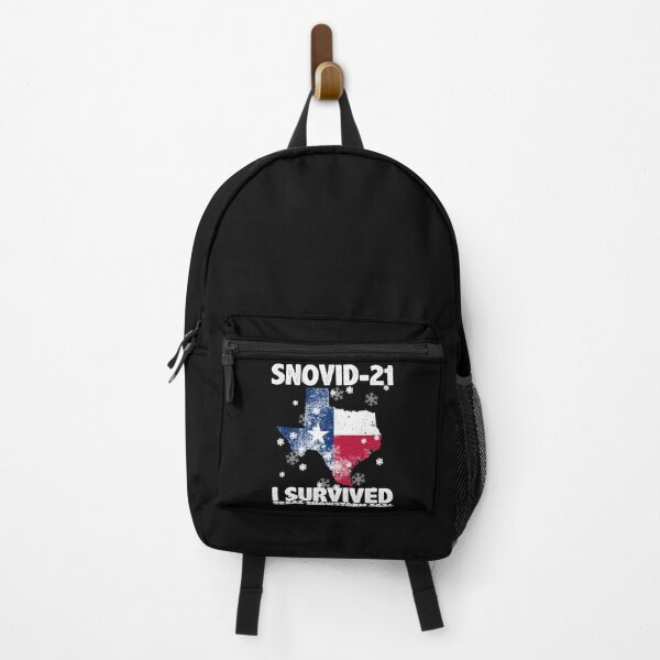 Item preview, Snovid 21 I Survived Snovid Snowstorm Texas State Flag and Snow Design  designed and sold by alenaz.