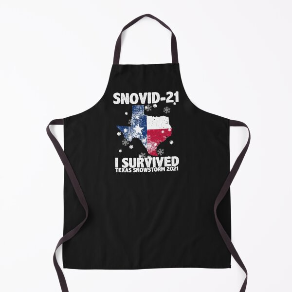 Item preview, Snovid 21 I Survived Snovid Snowstorm Texas State Flag and Snow Design designed and sold by alenaz.
