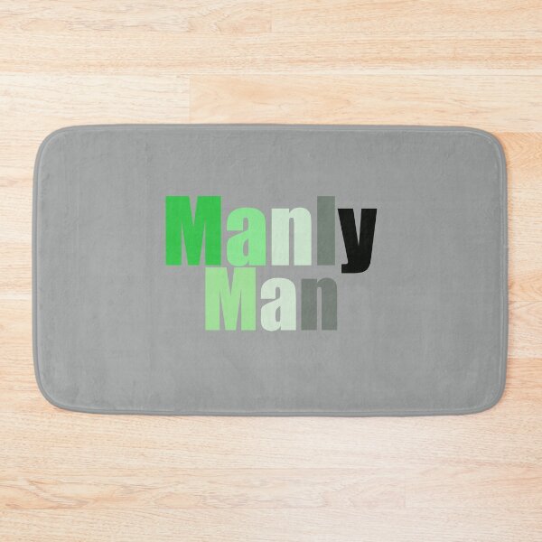 Item preview, Manly Man Aromantic Pride designed and sold by ForTheFrogWar.