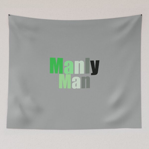 Item preview, Manly Man Aromantic Pride designed and sold by ForTheFrogWar.