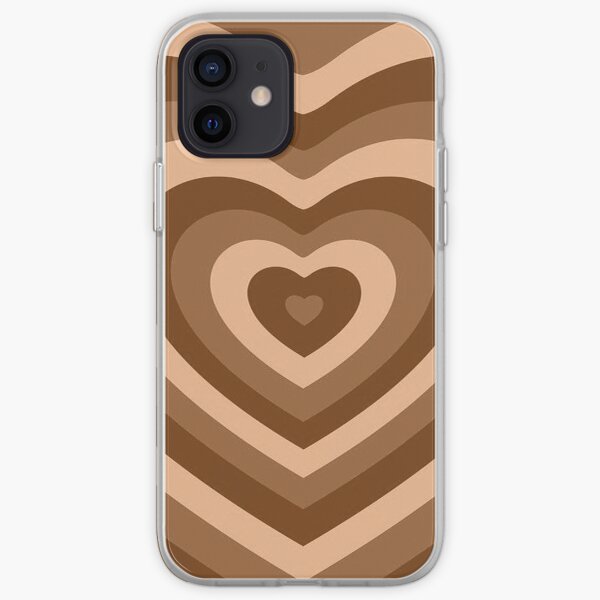powerpuff girls heart brown iPhone Soft Case