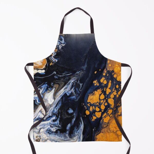 Item preview, Blue White Gold Marble Art. designed and sold by BEyourself be.