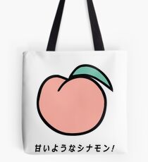peach Tote Bag