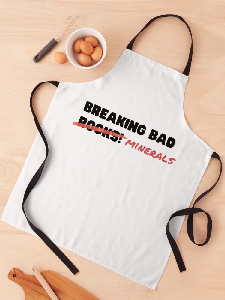 Thumbnail 1 of 6, Apron, Breaking Bad Rocks! designed and sold by The Cosmic Turtle.