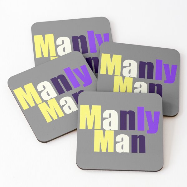 Item preview, Manly Man Nonbinary Pride designed and sold by ForTheFrogWar.