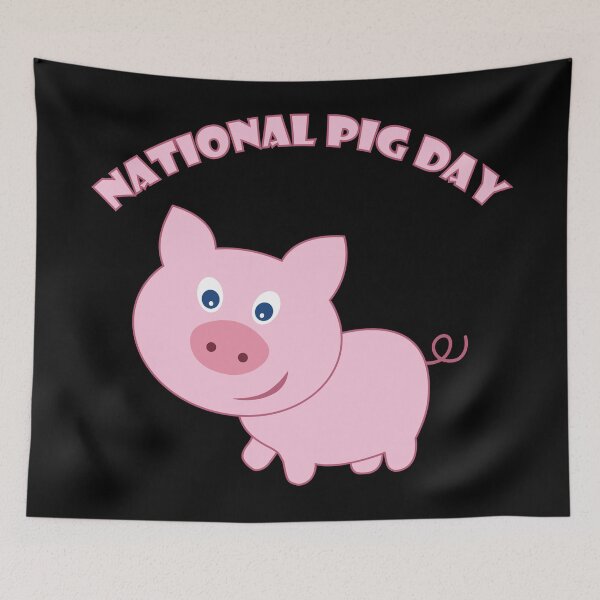 Item preview, National Pig Day - Happy Pig Day 2021 designed and sold by almeapparel.