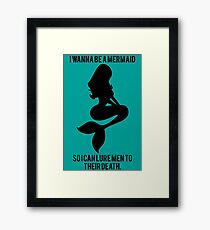 Mermaid Framed Print